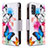 Leather Case Stands Fashionable Pattern Flip Cover Holder B04F for Samsung Galaxy S20