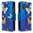 Leather Case Stands Fashionable Pattern Flip Cover Holder B04F for Samsung Galaxy S20