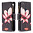 Leather Case Stands Fashionable Pattern Flip Cover Holder B04F for Vivo Y3