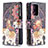 Leather Case Stands Fashionable Pattern Flip Cover Holder B04F for Xiaomi Mi 11T 5G