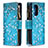 Leather Case Stands Fashionable Pattern Flip Cover Holder B04F for Xiaomi Redmi K40 5G