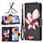 Leather Case Stands Fashionable Pattern Flip Cover Holder B04F for Xiaomi Redmi Note 11 Pro 4G