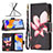 Leather Case Stands Fashionable Pattern Flip Cover Holder B04F for Xiaomi Redmi Note 11 Pro 5G