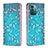 Leather Case Stands Fashionable Pattern Flip Cover Holder B05F for Nokia G11