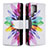 Leather Case Stands Fashionable Pattern Flip Cover Holder B05F for Samsung Galaxy S23 Ultra 5G