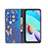 Leather Case Stands Fashionable Pattern Flip Cover Holder B05F for Xiaomi Redmi 10 (2022)