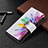 Leather Case Stands Fashionable Pattern Flip Cover Holder BF3 for Xiaomi Redmi Note 10 Pro Max