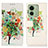 Leather Case Stands Fashionable Pattern Flip Cover Holder D02Y for Motorola Moto Edge (2023) 5G