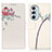 Leather Case Stands Fashionable Pattern Flip Cover Holder D02Y for Motorola Moto Edge X30 5G