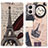 Leather Case Stands Fashionable Pattern Flip Cover Holder D02Y for Motorola Moto G53 5G