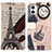 Leather Case Stands Fashionable Pattern Flip Cover Holder D02Y for Motorola Moto G73 5G