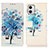 Leather Case Stands Fashionable Pattern Flip Cover Holder D02Y for Motorola Moto G73 5G