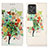 Leather Case Stands Fashionable Pattern Flip Cover Holder D02Y for Motorola ThinkPhone 5G