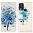 Leather Case Stands Fashionable Pattern Flip Cover Holder D02Y for Nokia C22