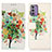 Leather Case Stands Fashionable Pattern Flip Cover Holder D02Y for Nokia G310 5G