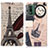 Leather Case Stands Fashionable Pattern Flip Cover Holder D02Y for Nokia XR21