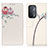 Leather Case Stands Fashionable Pattern Flip Cover Holder D02Y for Oppo A93 5G