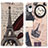 Leather Case Stands Fashionable Pattern Flip Cover Holder D02Y for Samsung Galaxy A23 5G SC-56C