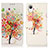 Leather Case Stands Fashionable Pattern Flip Cover Holder D02Y for Samsung Galaxy A23 5G SC-56C