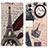 Leather Case Stands Fashionable Pattern Flip Cover Holder D02Y for Samsung Galaxy M04