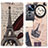 Leather Case Stands Fashionable Pattern Flip Cover Holder D02Y for Xiaomi Mi 12T 5G Gray