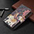 Leather Case Stands Fashionable Pattern Flip Cover Holder for Apple iPhone 13 Pro Max Mixed