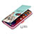 Leather Case Stands Fashionable Pattern Flip Cover Holder for Apple iPhone 13 Pro Max Pink