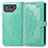 Leather Case Stands Fashionable Pattern Flip Cover Holder for Asus ROG Phone 7 Green