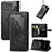 Leather Case Stands Fashionable Pattern Flip Cover Holder for Asus ROG Phone 7 Pro