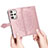 Leather Case Stands Fashionable Pattern Flip Cover Holder for HTC U23 5G