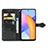 Leather Case Stands Fashionable Pattern Flip Cover Holder for Huawei Honor 10X Lite