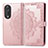 Leather Case Stands Fashionable Pattern Flip Cover Holder for Huawei Honor 90 5G