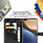 Leather Case Stands Fashionable Pattern Flip Cover Holder for Huawei Honor Magic3 5G