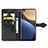 Leather Case Stands Fashionable Pattern Flip Cover Holder for Huawei Honor Magic3 5G