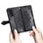 Leather Case Stands Fashionable Pattern Flip Cover Holder for Huawei Honor V40 5G