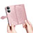 Leather Case Stands Fashionable Pattern Flip Cover Holder for Huawei Honor X7