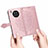 Leather Case Stands Fashionable Pattern Flip Cover Holder for Huawei Nova 8i