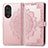 Leather Case Stands Fashionable Pattern Flip Cover Holder for Huawei Nova 9 Pro