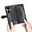 Leather Case Stands Fashionable Pattern Flip Cover Holder for Huawei P50 Pro