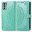 Leather Case Stands Fashionable Pattern Flip Cover Holder for Motorola Moto Edge 20 5G