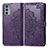 Leather Case Stands Fashionable Pattern Flip Cover Holder for Motorola Moto Edge 20 5G