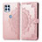 Leather Case Stands Fashionable Pattern Flip Cover Holder for Motorola Moto Edge S 5G