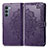 Leather Case Stands Fashionable Pattern Flip Cover Holder for Motorola Moto G200 5G