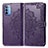 Leather Case Stands Fashionable Pattern Flip Cover Holder for Motorola Moto G31