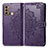 Leather Case Stands Fashionable Pattern Flip Cover Holder for Motorola Moto G60