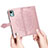 Leather Case Stands Fashionable Pattern Flip Cover Holder for Nokia C12