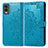 Leather Case Stands Fashionable Pattern Flip Cover Holder for Nokia C210