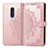 Leather Case Stands Fashionable Pattern Flip Cover Holder for Nokia C3