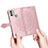 Leather Case Stands Fashionable Pattern Flip Cover Holder for Nokia C31