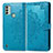 Leather Case Stands Fashionable Pattern Flip Cover Holder for Nokia C31